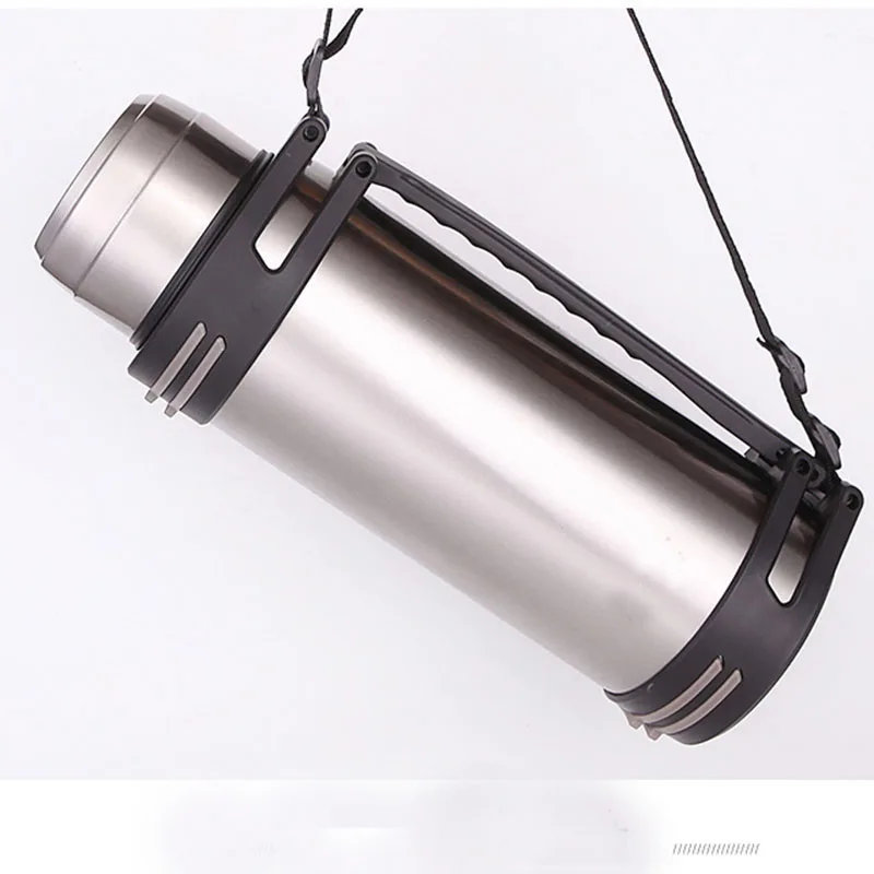 
Double Wall Thermos Cup Large Military Stainless Steel Vacuum Flask 1.2L 1.5L 