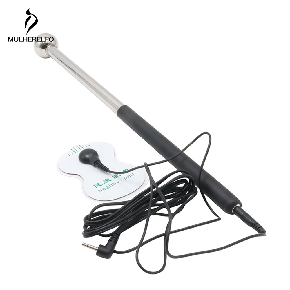 MULHERELFO Electric pulse massage ball Clitoris labia irritation Training slave tools Electric shock SM toy