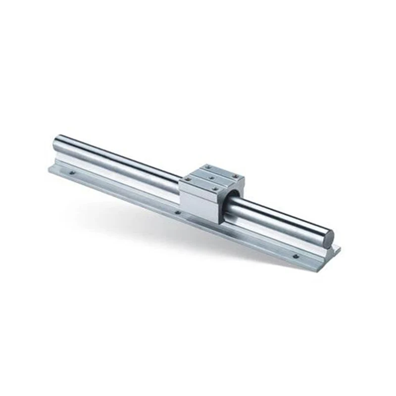 TBR linear guide rail TBR16 TBR20 TBR25 TBR30 supported circular linear round rails with length 40cm to 600cm for CNC