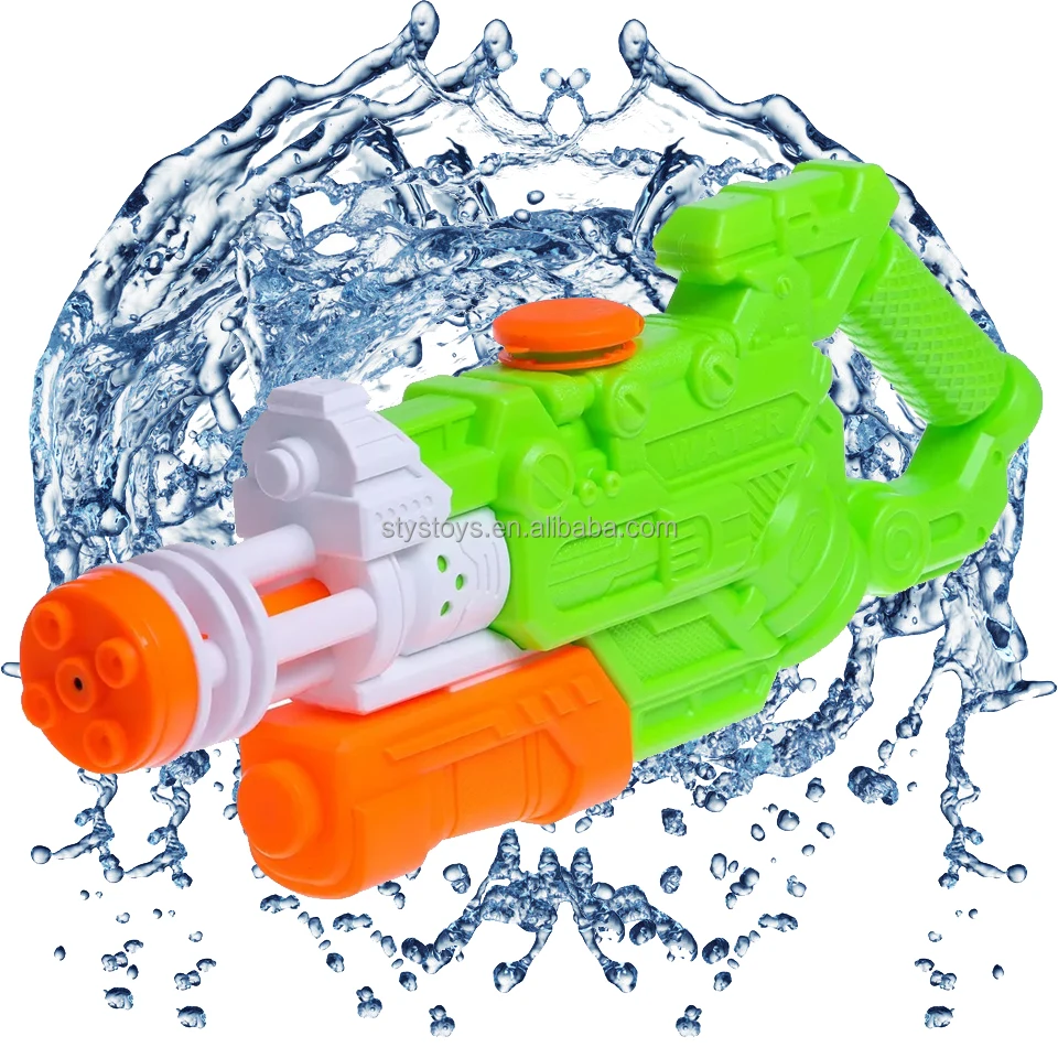 Hot Kids Pumping Pull Type Water Gun Toy 950ml Large Capacity Water Guns Toy 2 Colors Mixed