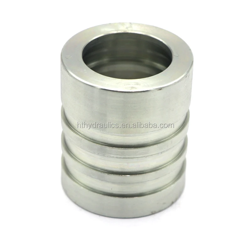 Hydraulic hose fitting ferrule hydraulic joint hose sleeves