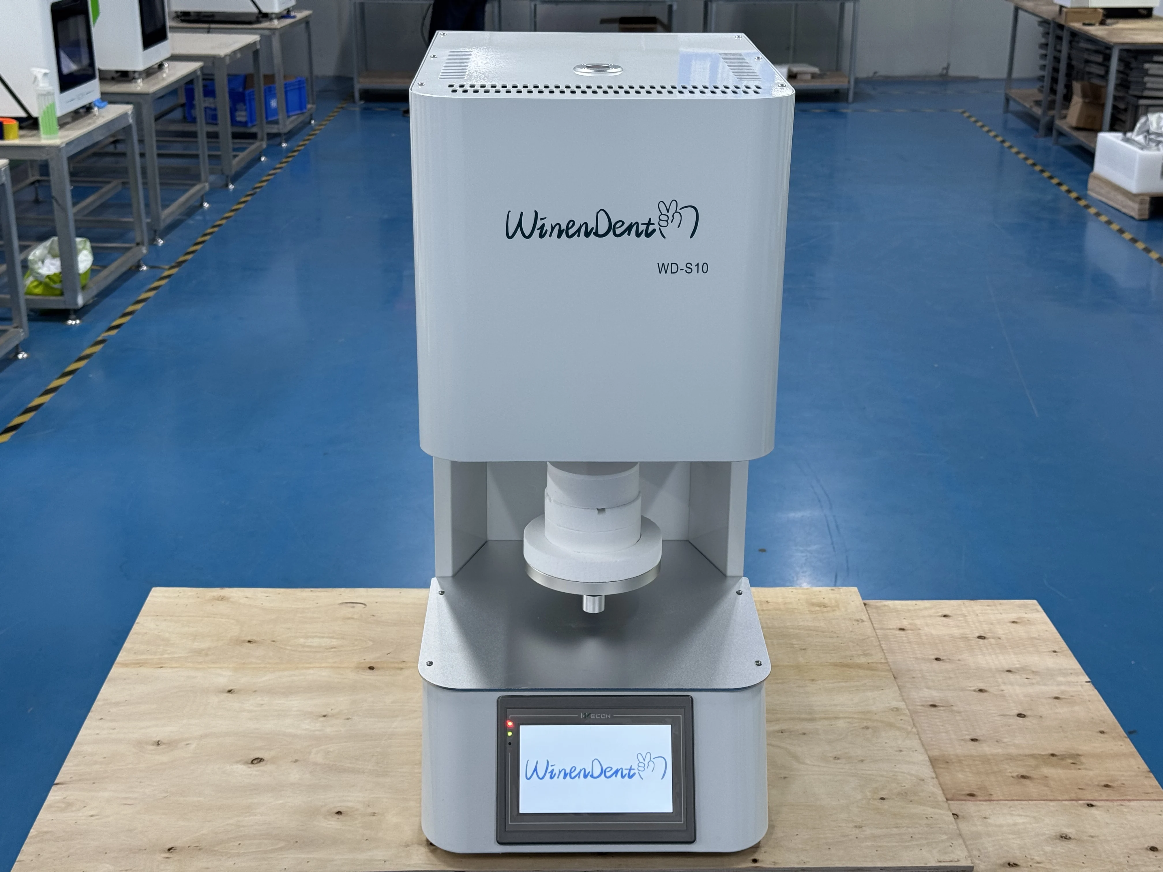 Dental Electric Equipment Touch Screen Silicon Molybdenum Rod Heater Zirconia Teeth Crown Dental Sintering Furnace Oven Machine