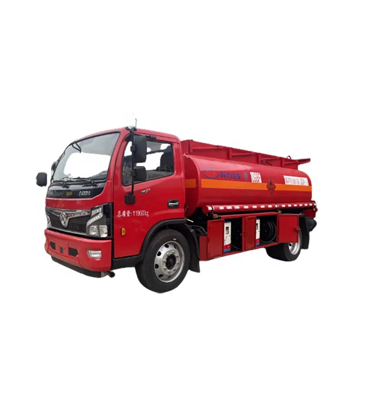 China Dongfeng 130 Hp Refuel Trucks 6 Wheels 10 Cbm Cheap diesel / Petrol Fuel Dispensing