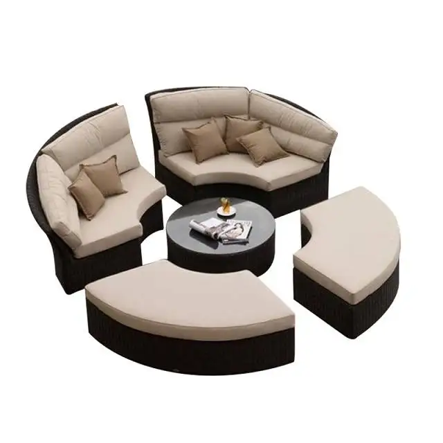 
Portable Lazy Sofa Couch Single Balcony Nap Inflatable Small Sofa Bed Bedroom Leisure Inflatable Lounge Chair & Ottoman Set 