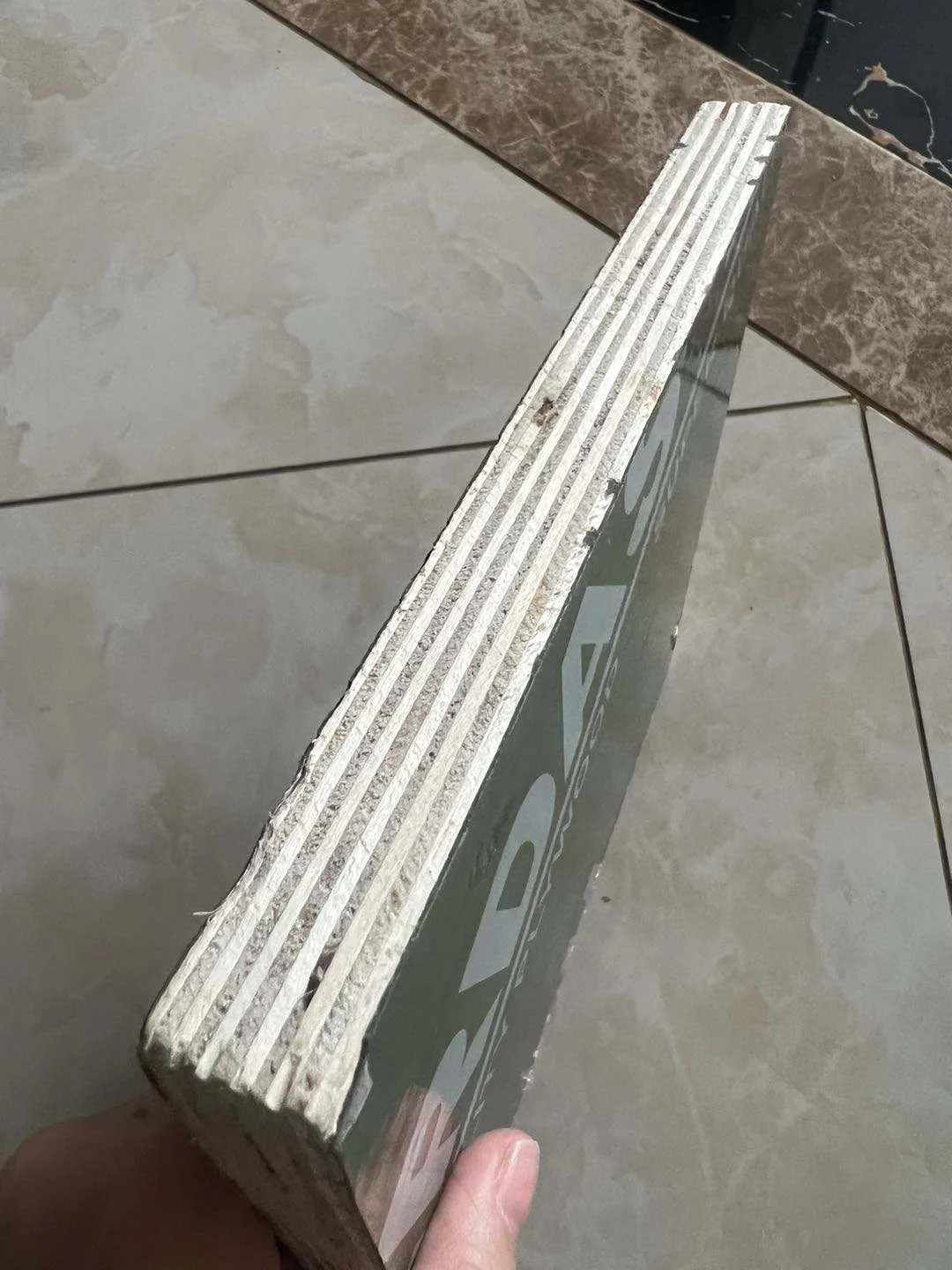 18mm Green PP Polypropylene Plastic Film Faced Plywood for Concrete Shuttering Formwork