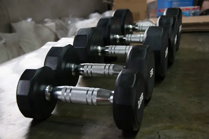 dodecagonal 12 sided dumbbells