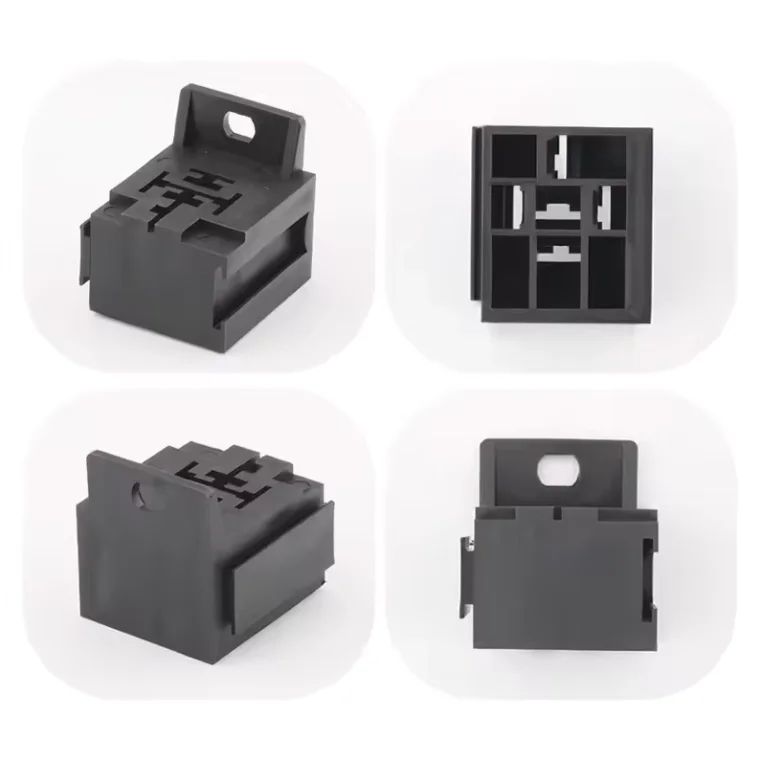 5pin holes Automotive Relay Base Holder Sockets With Mounting Bracket 3334485008