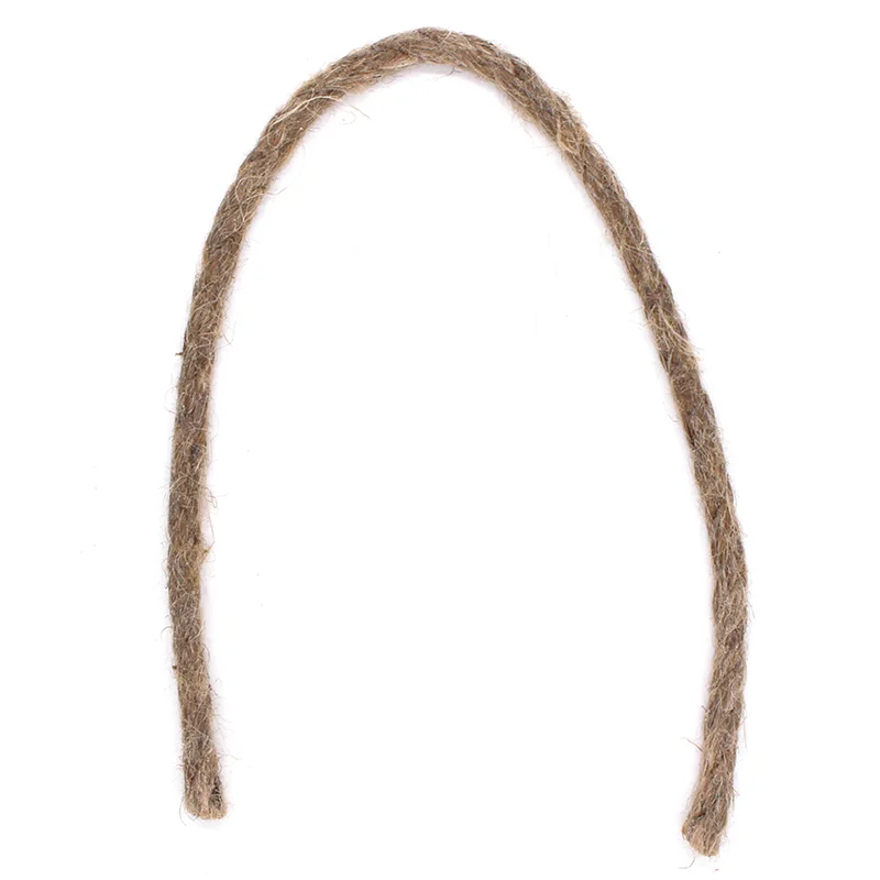 hemp rope with wax fire starter firelighter for outdoor ignition