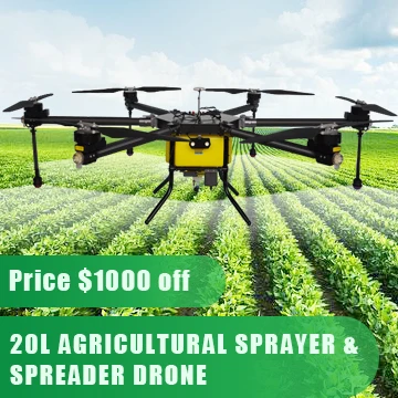 20L Joyance 2021 fumigation drone for crop duster agriculture spraying with high quality and gps drone uav