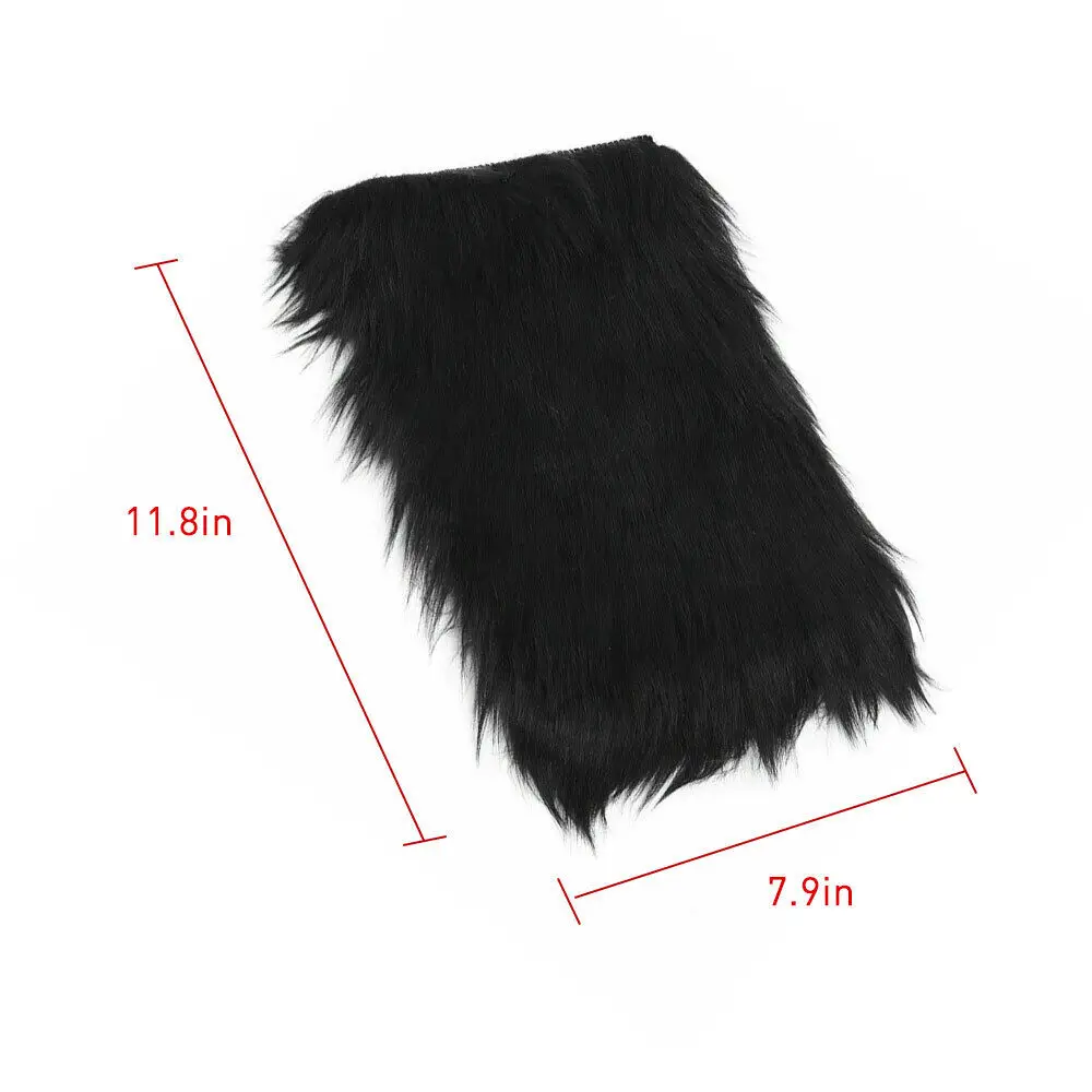 Подлокотник из искусственного меха плюшевый подлокотник для автомобиля Центральной руки подкладка консоли шерстяная подушка защита универсальные аксессуары