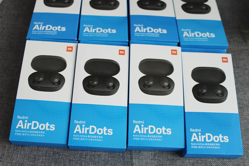 Оригинальные беспроводные наушники Xiaomi airdots 2 базовые с шумоподавлением гарнитура tws Redmi Airdots