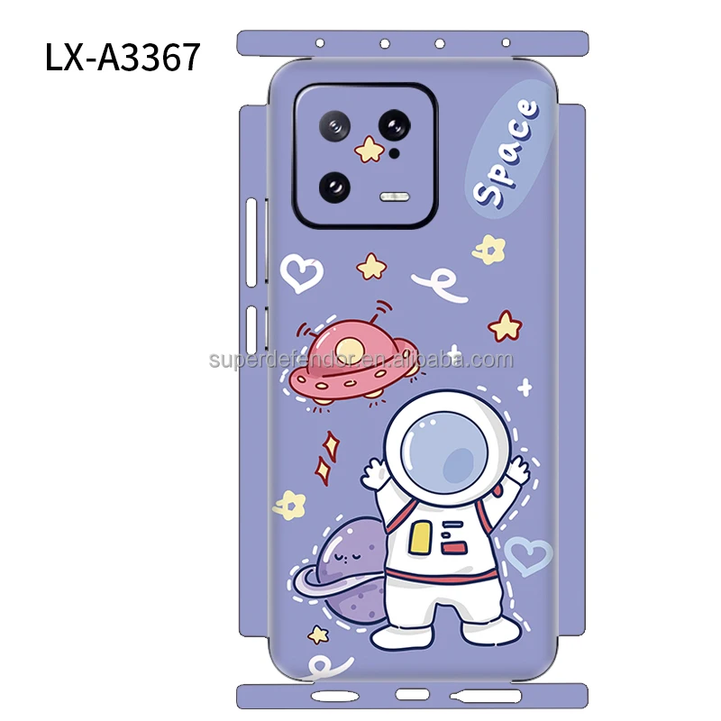 For iphone 15 Skin Sticker 15pro Mobile Back Film / Phone Wrap Skin / Custom Colorful Back Sticker for 15plus 14pro Body Sticker