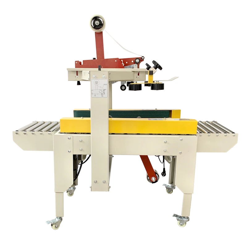 FXC-4030 Aircraft Tape Case Adhesive Tape Cardboard Box Case Top and Bottom Drive Carton Box Packaging Sealing Machine