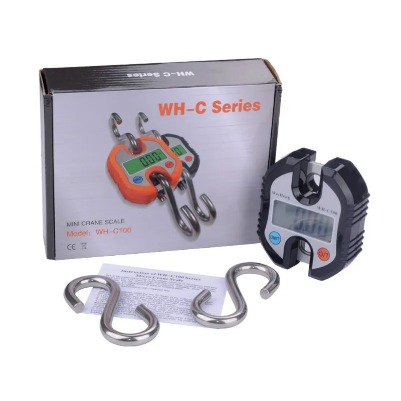 Portable WH-C100 Mini Crane Scale  0-100kg/50g  100-150kg/100g