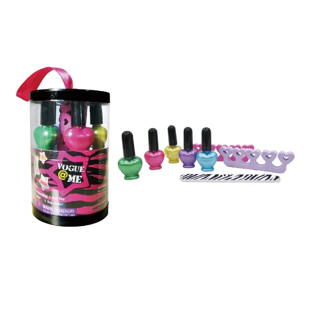 Akiaco kids cosmetics set nail polish kids nail polish set non-toxic custom kid finger nail polish