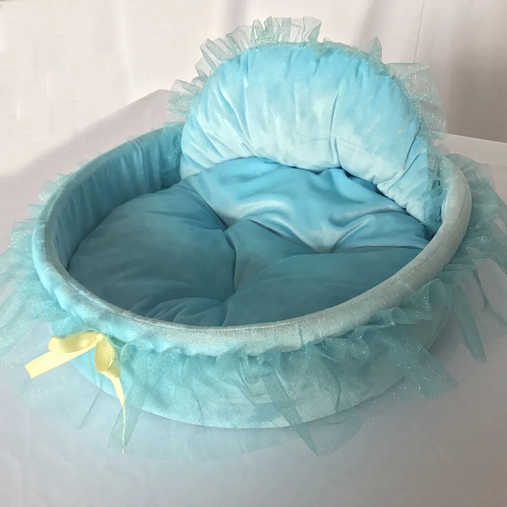 Beautiful Dog Bed Dog Bed 2 Pieces Navy Blue Dog Bed