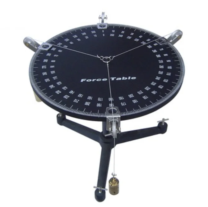 Good quality force table equilibrium experiment kit deluxe physics lab from home science tool