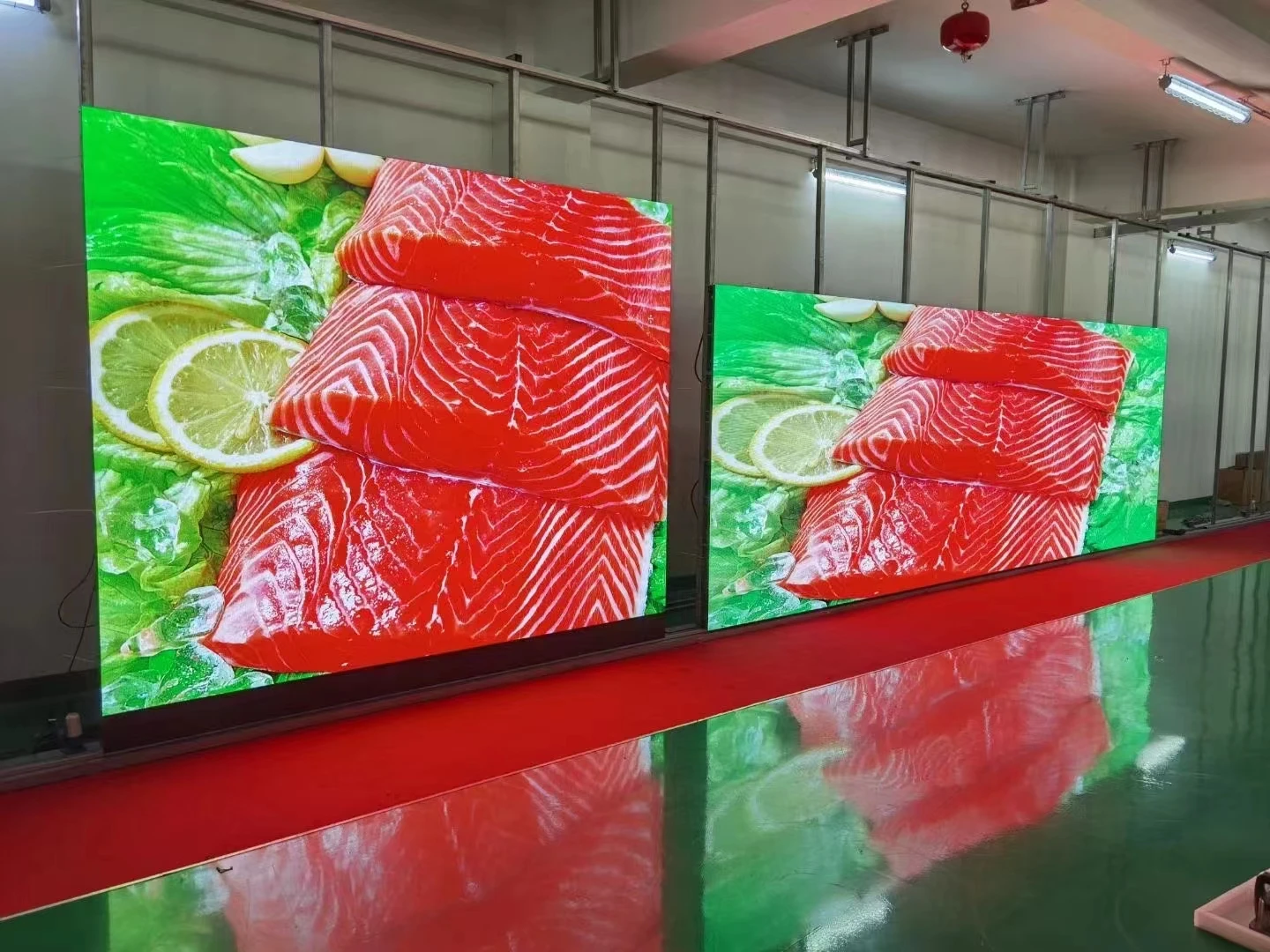 2024 Hot Product Indoor Outdoor Transparent PCB Board Flexible Soft Curved Curtain Transparent Led Screen