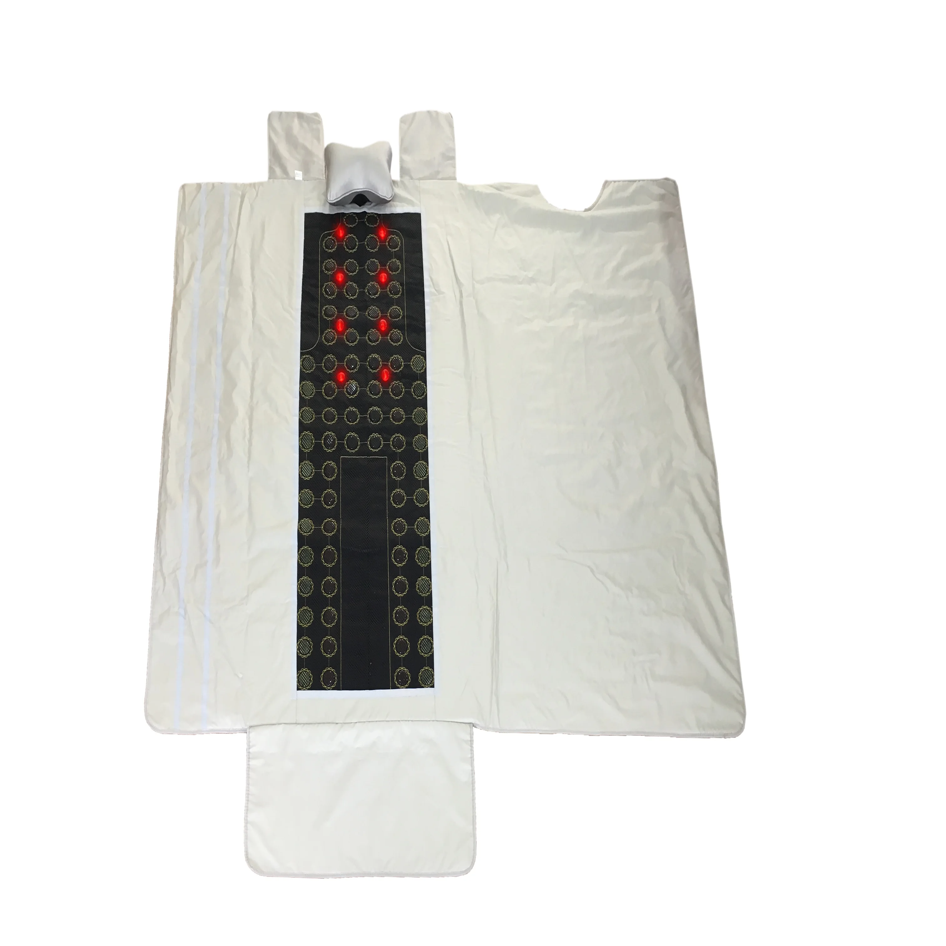 Fuerle OEM/ODM infrared sauna blanket 3 zone weight loss detox thermal sweating Sauna bag with photon and energy stones
