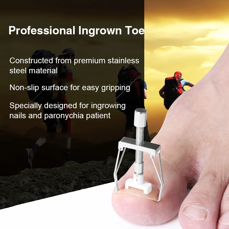New Podologia Ingrown Toenail Corrector Manicure Pedicure Nail Correction Tool Set Stainless Steel Podiatry Tools
