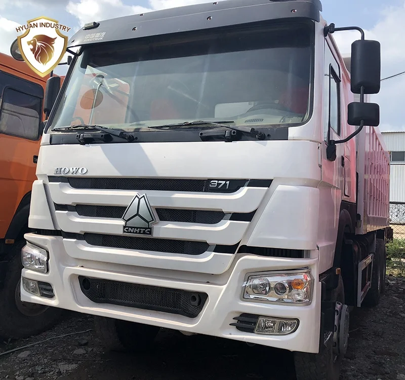 Used howo Dump truck 371 HP sinotruck 10-wheeler tipper 6x4 euro2 truck for sale