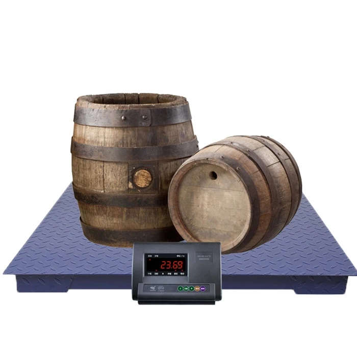 Heavy Duty Floor Scale With 1-3 ton Floor Standing Weighing Scale With Handheld Indicator