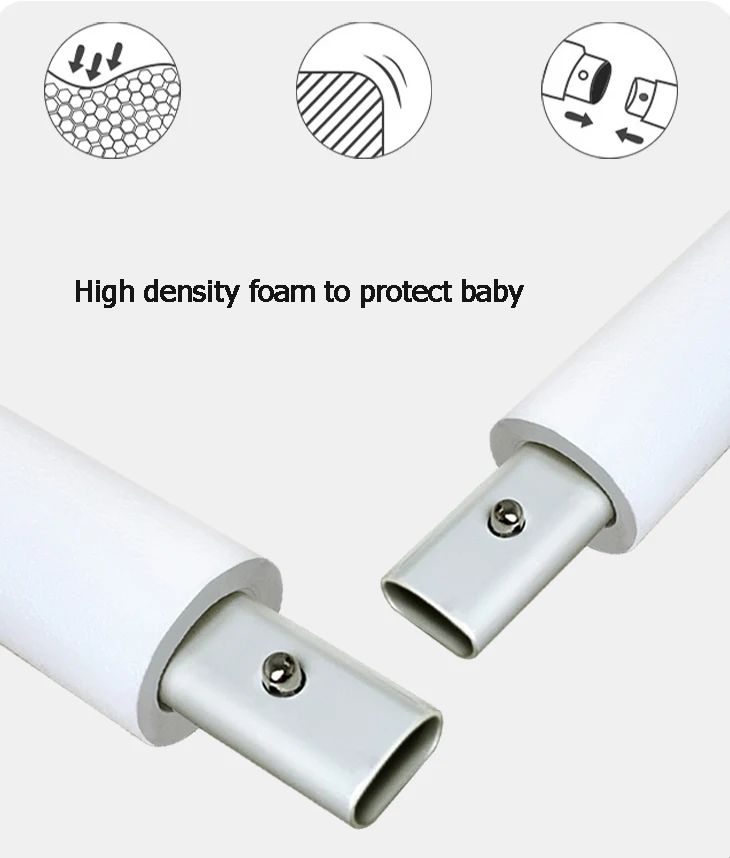 Portable Child Safety Products Full Custom Toddler Cot Railing Babi Side Anti-falling Double Guard Cute Bear Design Bed Rails