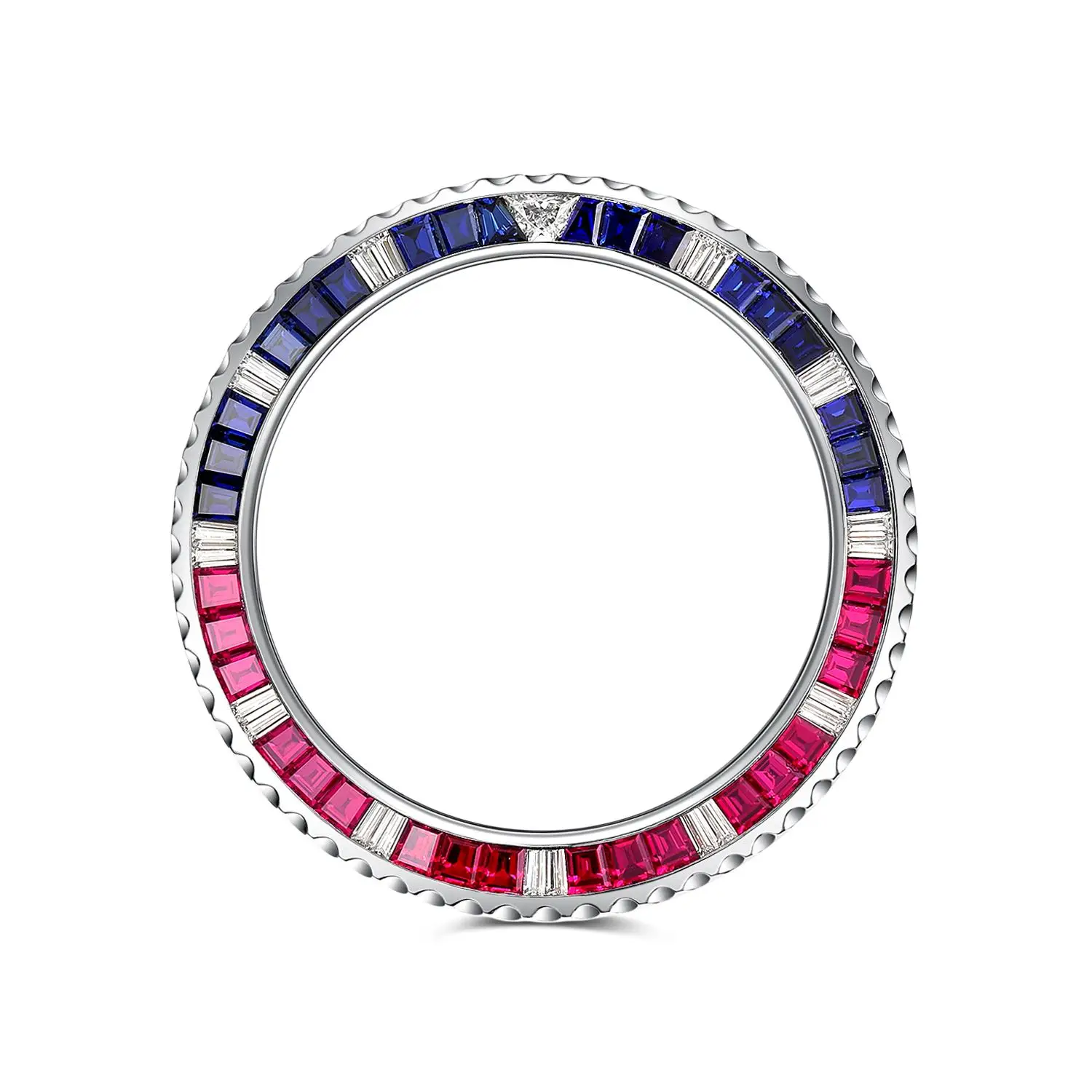 Modified high-quality watch bezel for original GMT bezel