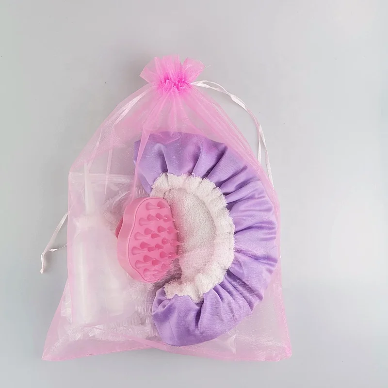 Deep Conditioning Heat Cap Microwavable Heat Cap for Steaming Hair Styling and Treatment Steam Cap Steaming Haircare Therapy