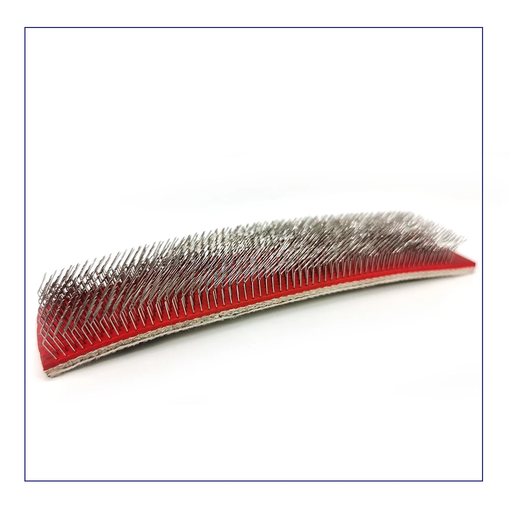 Flexible card clothing raising fillet RA-3 applicable for raising of wool fabrics