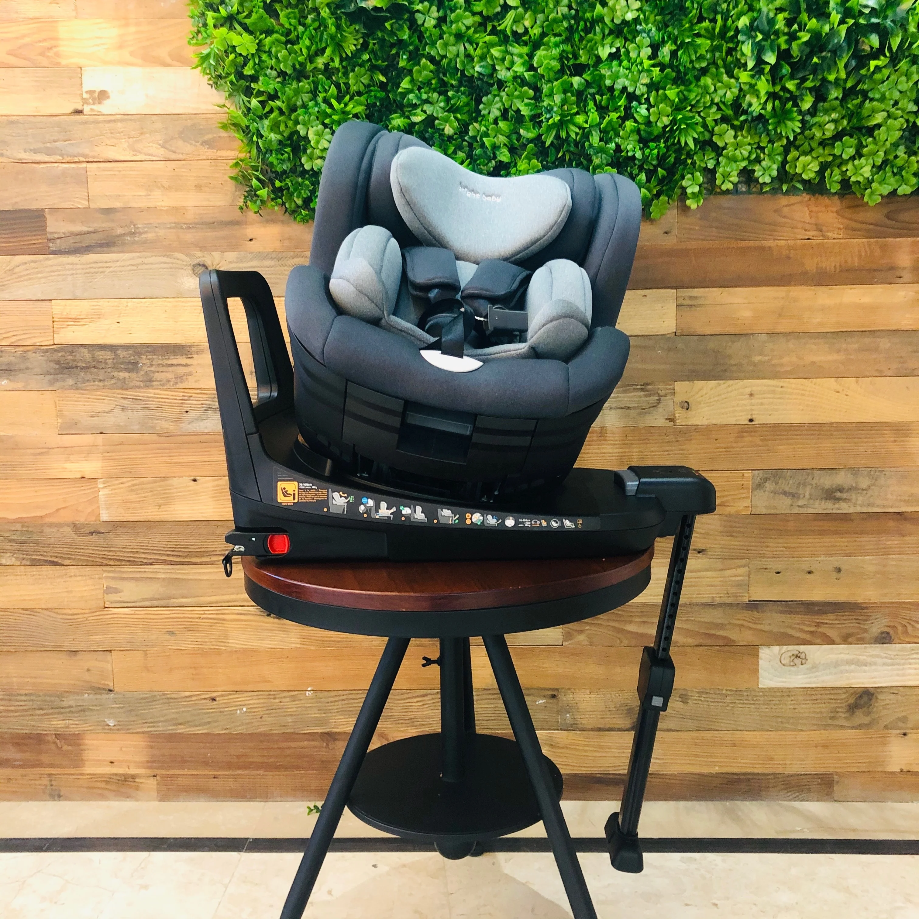  Brightbebe R129 I-SIZE 360 Поворот безопасность детское автокресло группы 0 + 1(0-18kgs/От до 4 лет) новая модель Нинбо Kursi Mobil