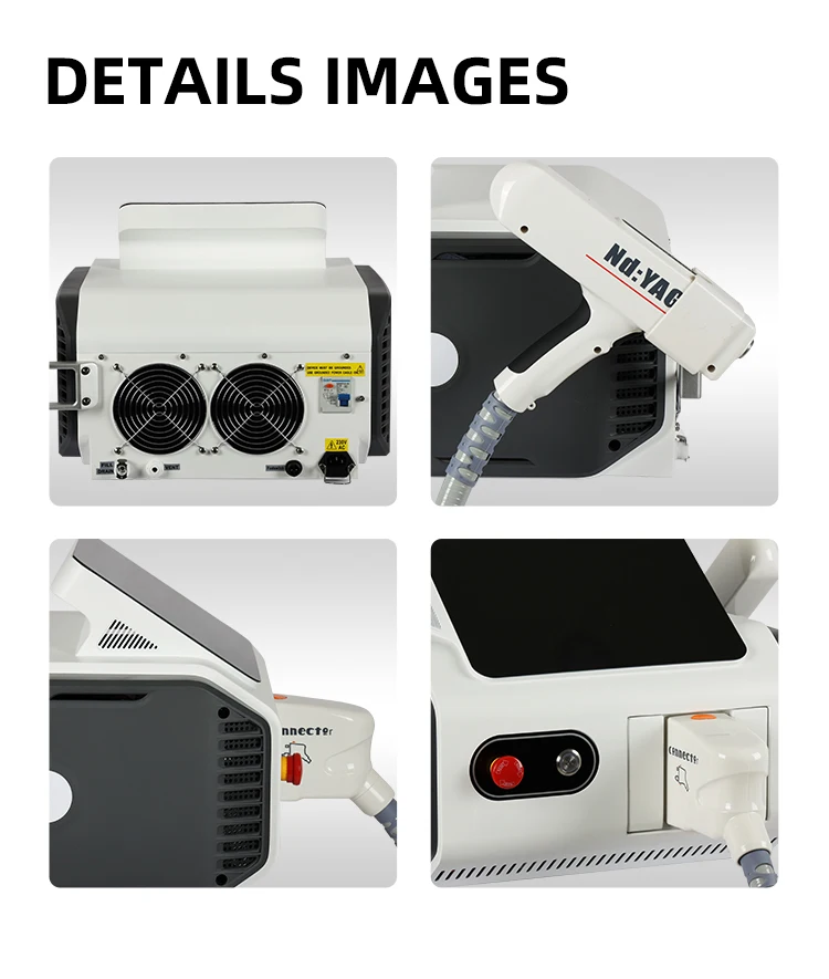 Oem logo Qswitch Lutron Picocare Picosecond q Switched Nd Yag Laser Tattoo Tattoos Picolaser Tattoo Remove Pico Machine Price