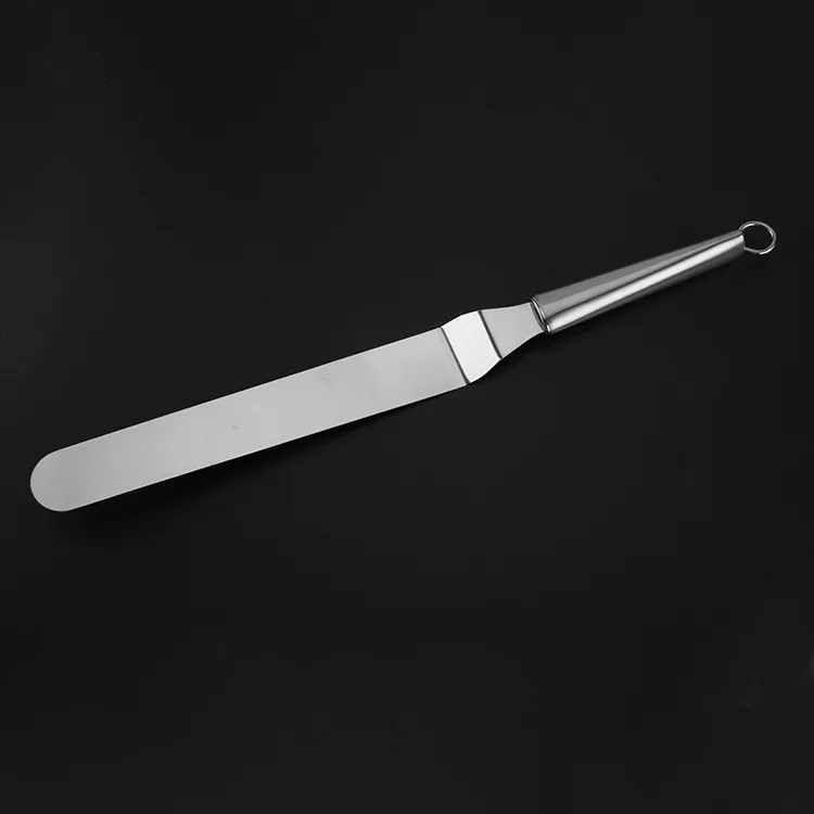 Wholesale Stainless Steel angled icing spatula professional cake icing spatula set