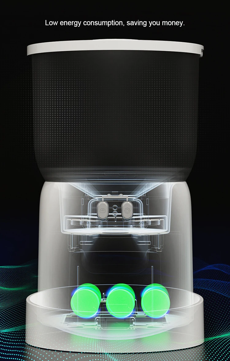 High Quality 3L Smart Pet Food Dispenser Pet Feeder Automatic Wifi App Control  Timed Cat Feeder