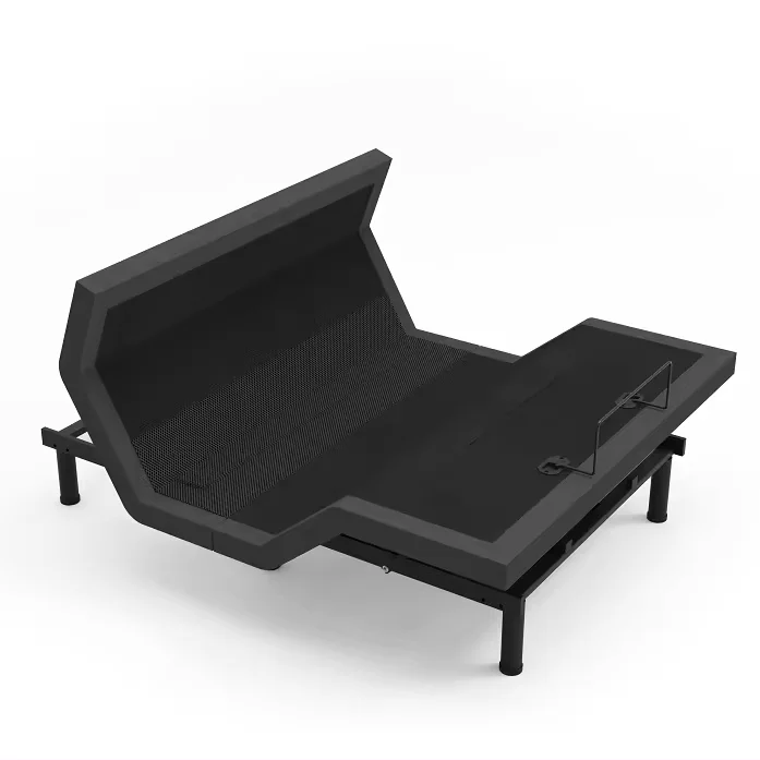 JIECANG Full Size Anti-snore Zero Gravity Home Foldable Electric Adjustable Bed Frame with USB port massage