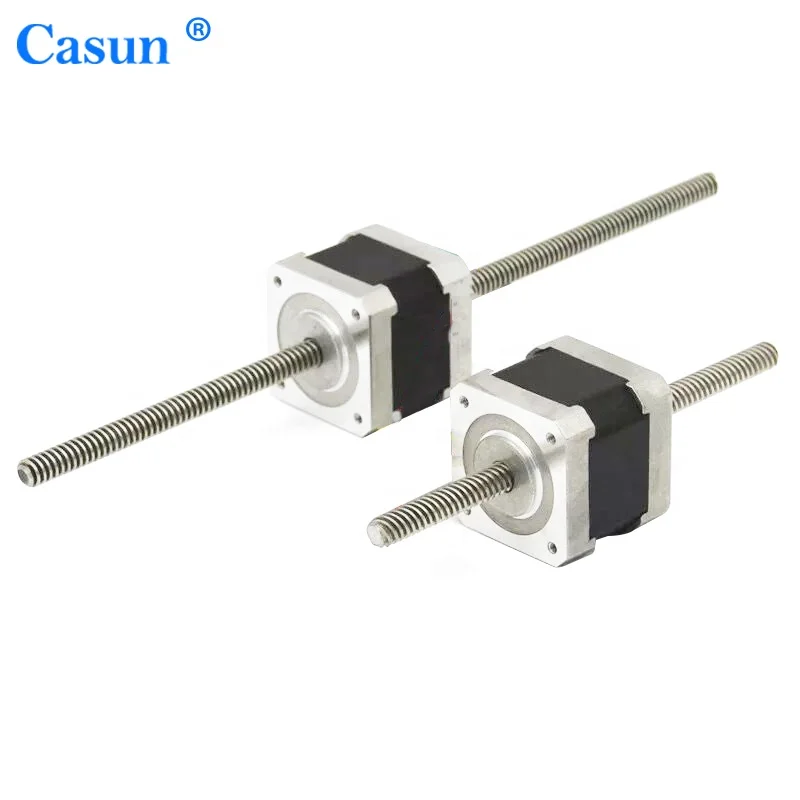Threaded rod nema 17 stepper motor linear actuator for 3D printers