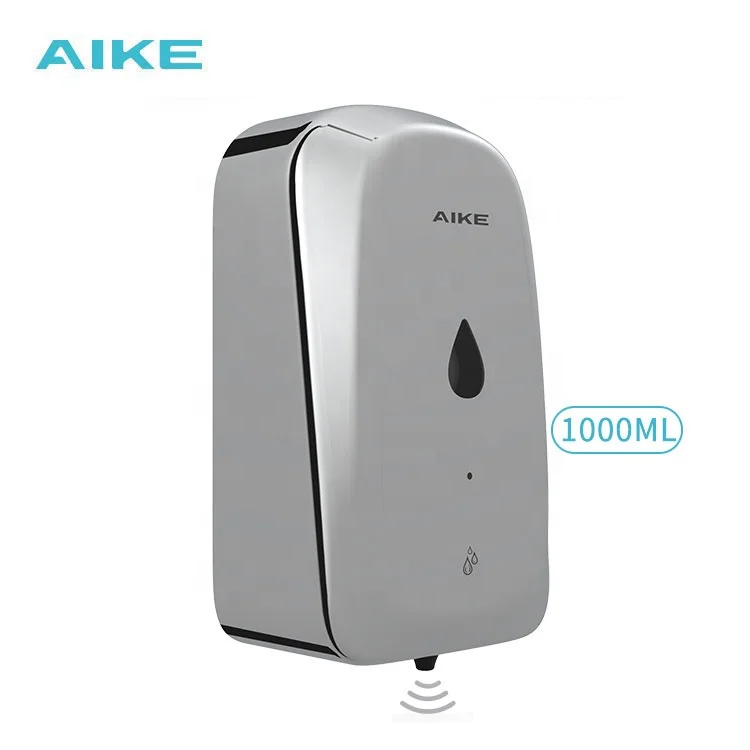 AK1225 1000ml large capacity Liquid Wall Hanging Shower stainless steel soap dispenser container for Bathroom kitchen kids