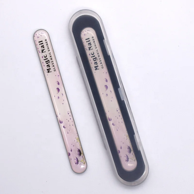 Hot Selling Epoxy Printing Nano Glass Nail File for Fast Polishing Nails
