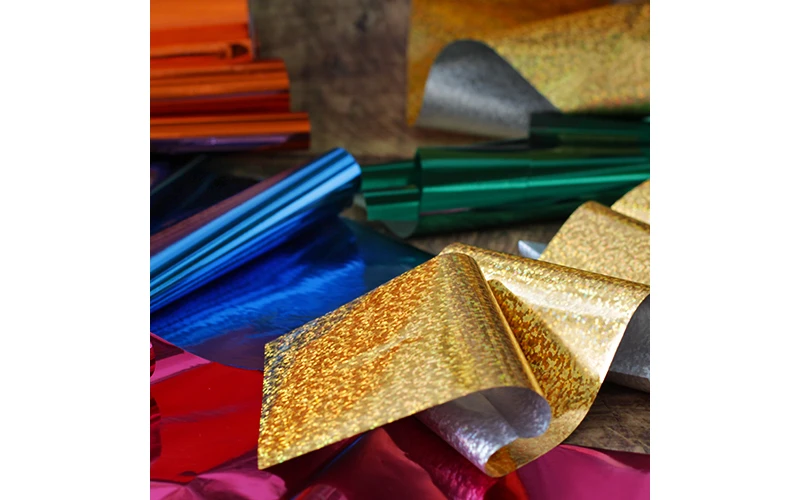 Chinese Manufacturer colorful Hot Stamping Foil for Paper and Plastic printing