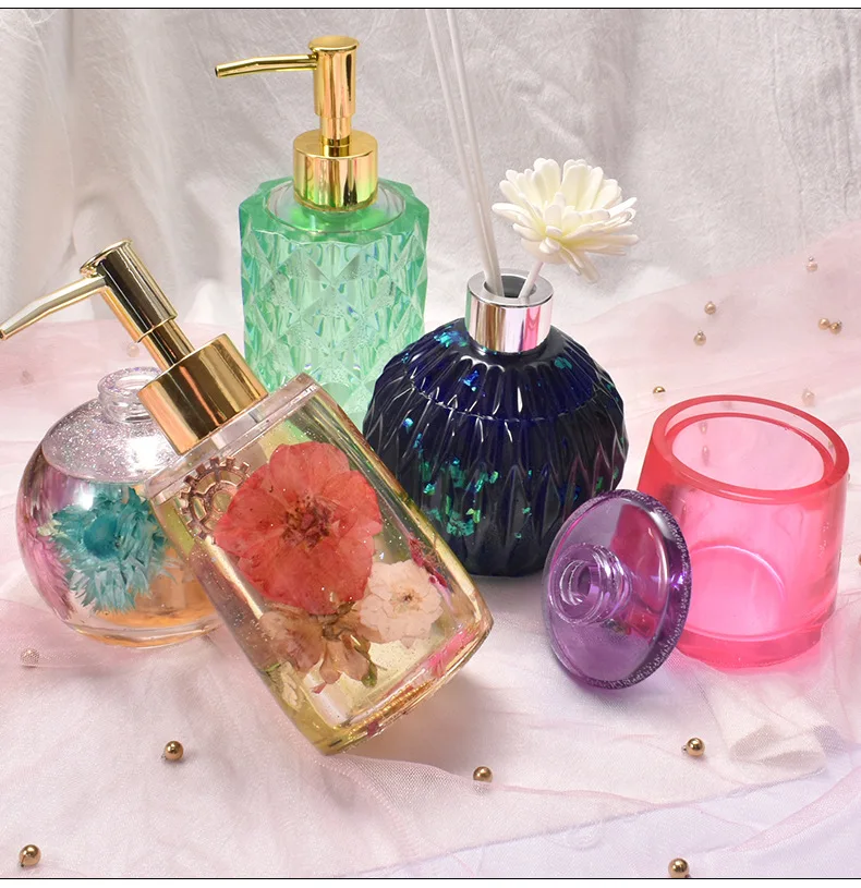 Silicone Mould Supplies DIY Pen Holder Flower Pot Storage Box Epoxy Resin Silicone Mold