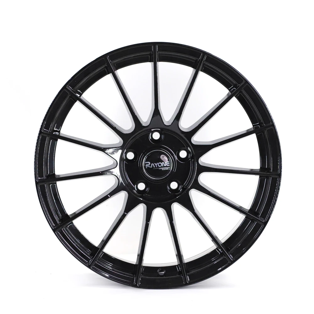gpw0028  CERCHI IN LEGA for AC-M03 7.5x18 4x100 ET 36 BLACK  Racing factory wholesale 18 inch flow form alloy wheel