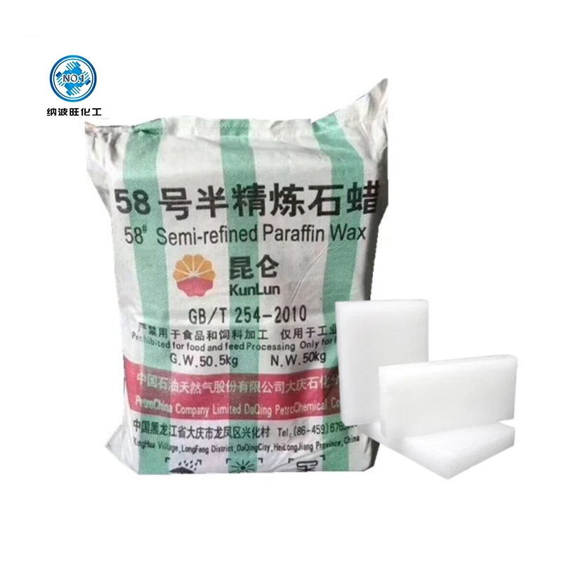 Fully refined 58-60 China cheap price low melting point paraffin wax for candle making