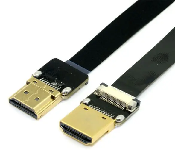  Farsins ультра тонкий FPV 20 pin HDMI плоский ленточный кабель 50 мм 100 150 200 300 500