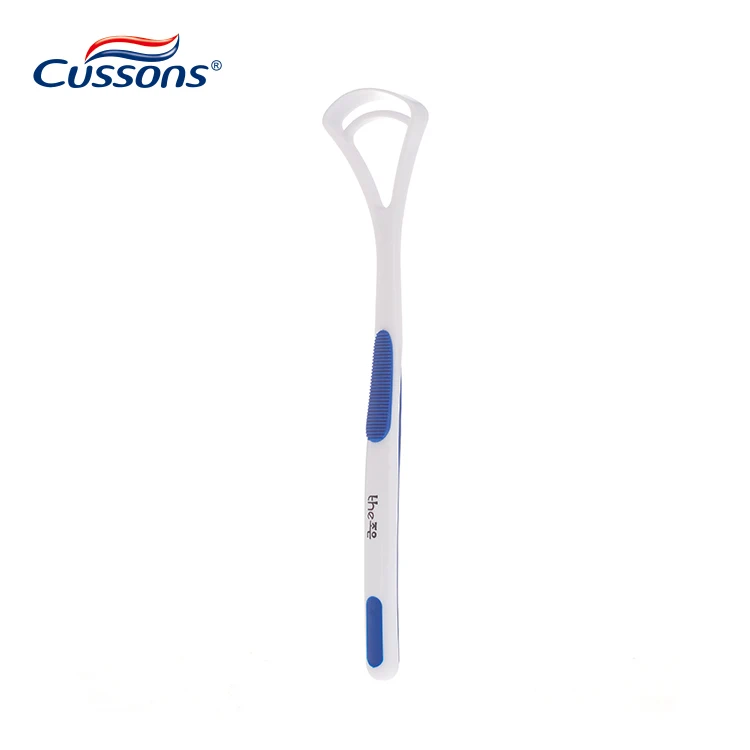 High Quality Colorful Silicone Tongue Coating Cleaning Brush Plastic Tongue Cleaner Scraper