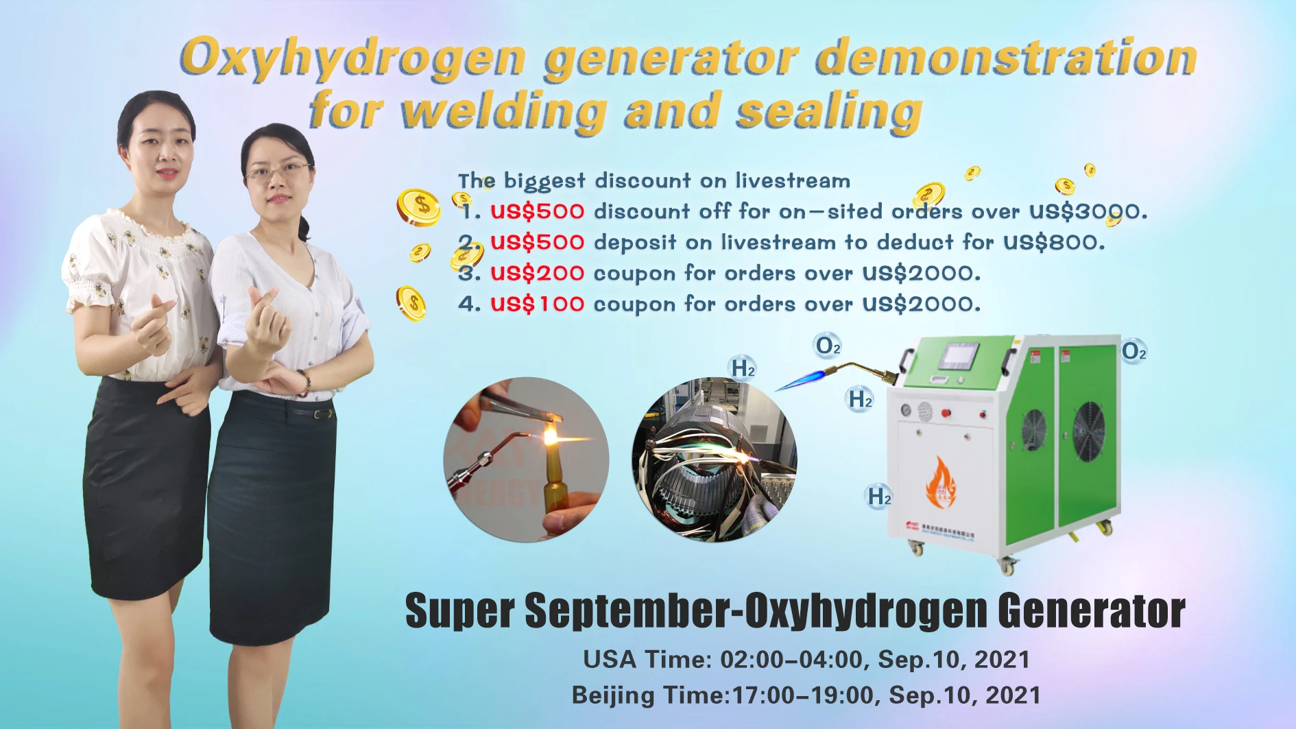 910oxyhydrogen generators