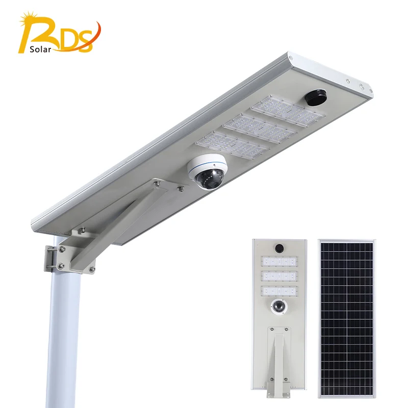 10800Lm Aluminium Adjustable Bracket Motion Sensor Remote Control High Lumen Outdoor Solar Street Light With CE ROHS Certificate