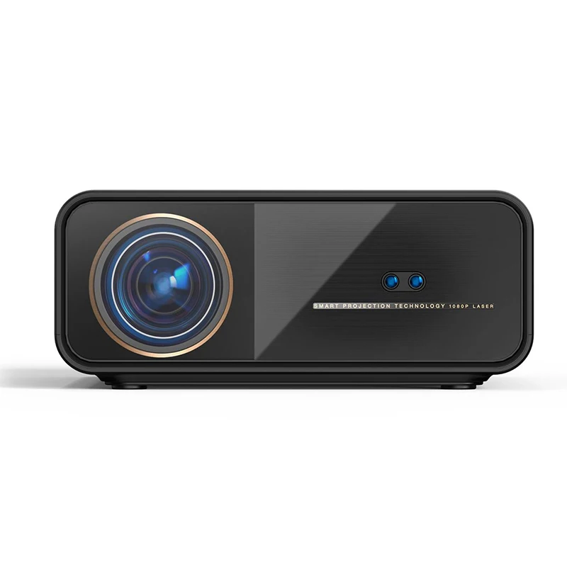 Portable Native 1080P Transjee A80 Projector with WiFi and Wireless Connection - 5G WIFI Movie Projector for Home Cinema