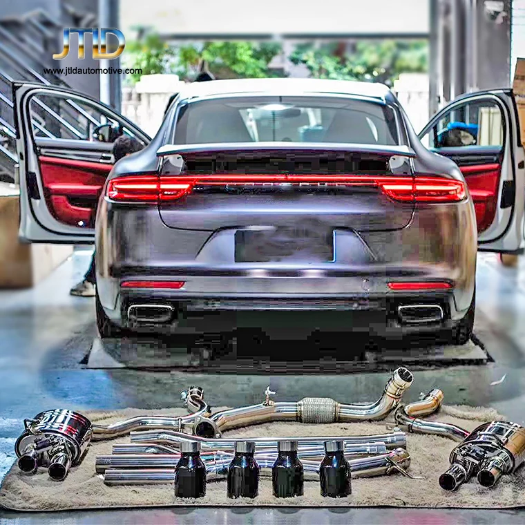 made in China performance Exhaust System exhaust valvetronic Catback with remote control for porsche Panamera 971 cayenne coupe