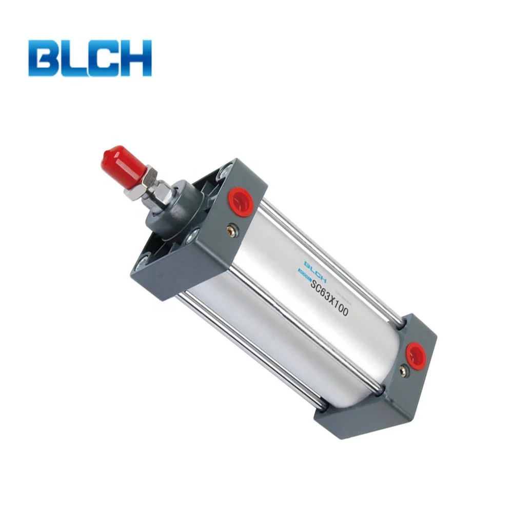 Серии SC двойного действия двери воздушный цилиндр пневматический цилиндр