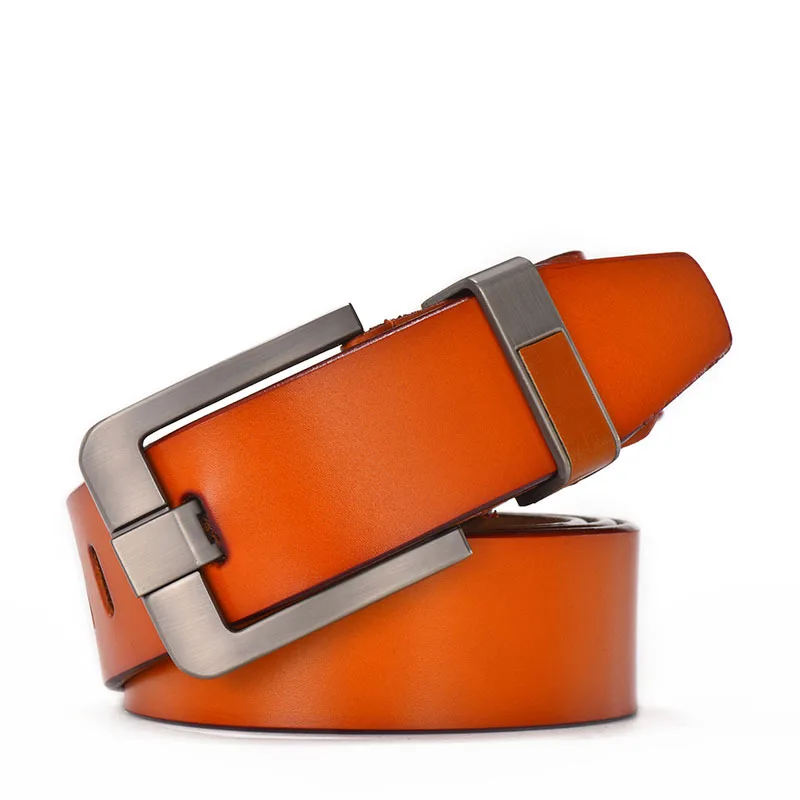 
Wholesale Fashion Waist Cow Hide Mens Genuine Leather Belts 